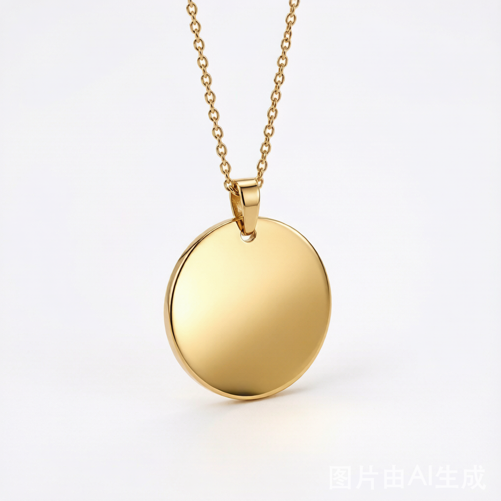 Gold Pendant Necklace